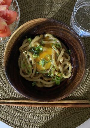 超簡単混ぜうどん-レシピのメイン写真