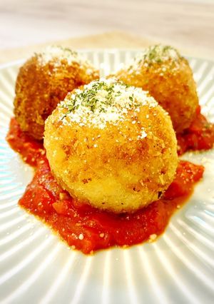 サクッ♪チーズのクリームライスコロッケ♡-レシピのメイン写真