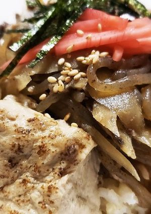 お年寄り絶賛シリーズ☆ごぼう入り牛丼☆-レシピのメイン写真