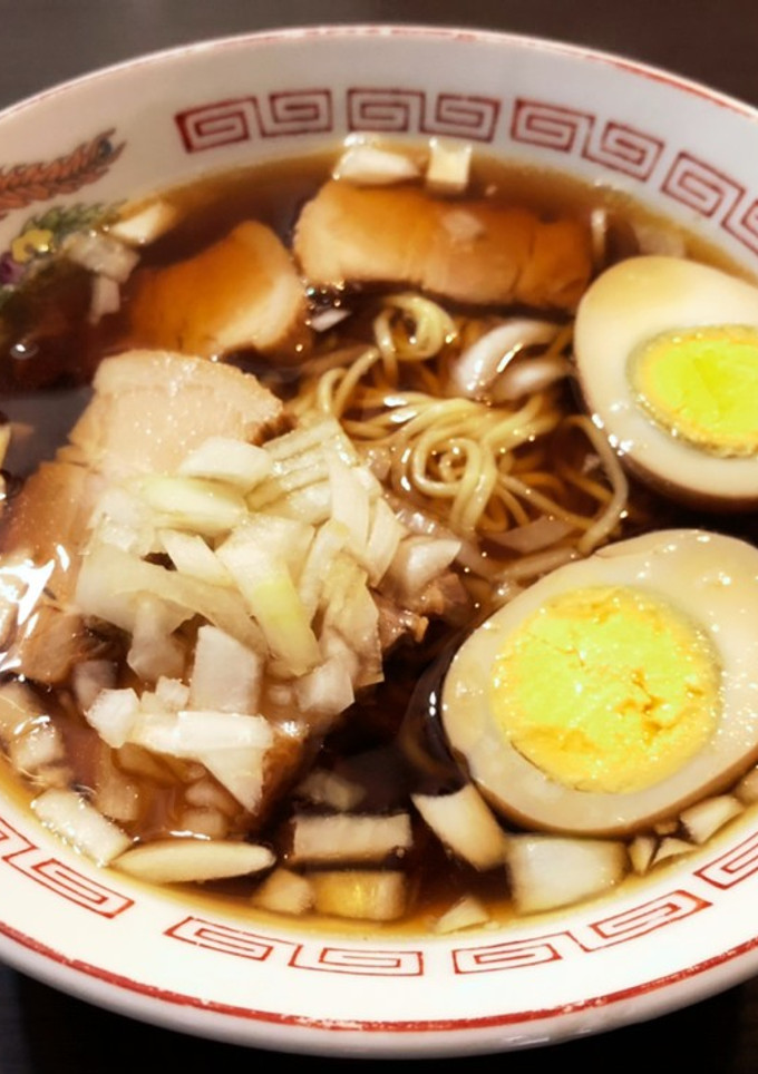 篠原商店の煮豚と煮卵で作る竹岡式ラーメン-レシピのメイン写真