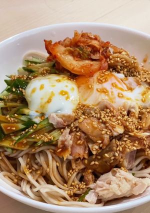 ビビン麺(蕎麦)-レシピのメイン写真