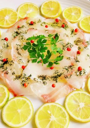 お好きなお刺身でカルパッチョ-レシピのメイン写真