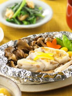 まいたけ入りかまぼこを使ったホイル焼き-レシピのメイン写真
