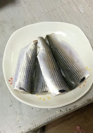 小肌の酢締め-レシピのメイン写真