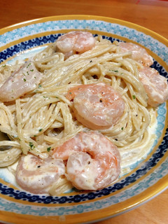 簡単クリームパスタ-レシピのメイン写真
