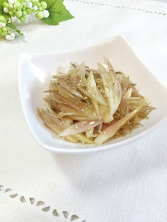パパっと簡単♪シャキッとみょうが和え♪-レシピのメイン写真