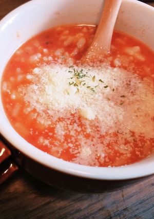 朝食に！簡単リゾット-レシピのメイン写真