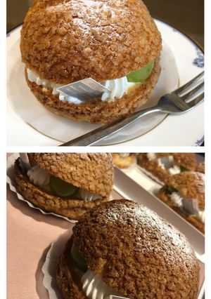 シャインマスカットシュークリーム-レシピのメイン写真