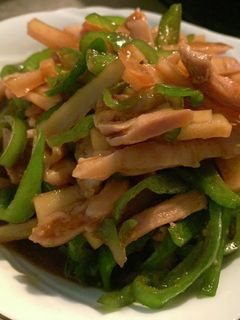 鶏肉と蓮根の青椒肉絲-レシピのメイン写真