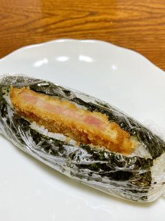 ハムカツサンドおにぎり-レシピのメイン写真