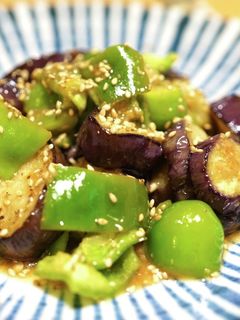 茄子とピーマンの味噌炒め☆-レシピのメイン写真