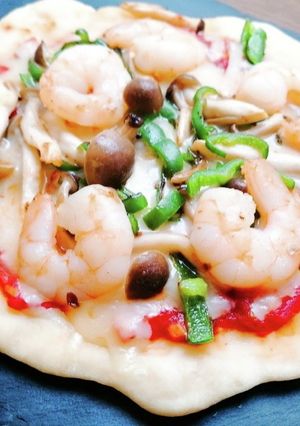 簡単☆フライパンのみ☆ピザPIZZA☆-レシピのメイン写真