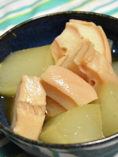 冬瓜と車麩の白だし煮-レシピのメイン写真