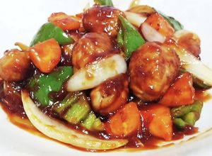 超簡単！豚コマ肉の揚げない酢豚！！-レシピのメイン写真