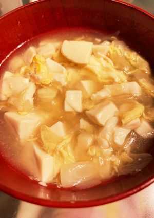 豆腐春雨スープ-レシピのメイン写真