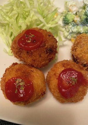 ドリアリメイク☆ライスコロッケ-レシピのメイン写真