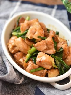 鶏もも肉とにらのスタミナ炒め-レシピのメイン写真