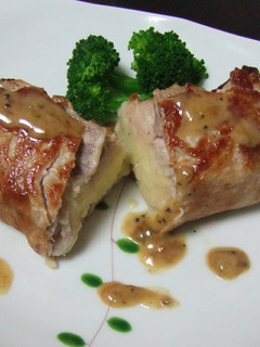 マッシュポテト&チーズの豚肉包み焼き-レシピのメイン写真