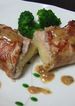 マッシュポテト＆チーズの豚肉包み焼き-レシピのメイン写真