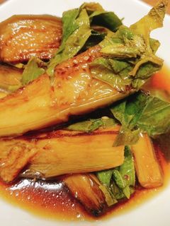 寺島なすの揚げ浸し〜大葉ポン酢-レシピのメイン写真