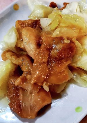 簡単☆鶏肉とキャベツのにんにく塩炒め-レシピのメイン写真