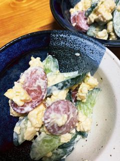 きゅうりとたまごウィンナーのマヨサラダ-レシピのメイン写真