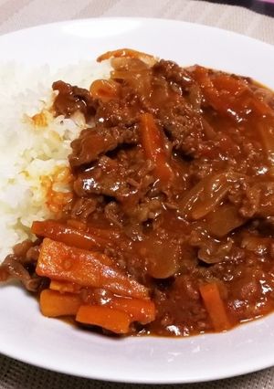 【パパ料理】お肉たっぷりハヤシライス-レシピのメイン写真