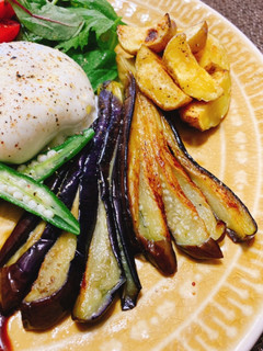 超簡単♪付け合わせの焼き野菜に♪なす焼き-レシピのメイン写真