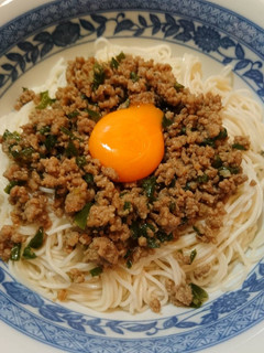 簡単!めちゃうま豚そぼろのせ素麺♪-レシピのメイン写真