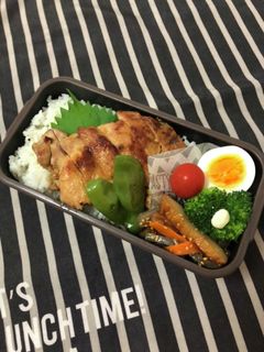 男子高校生弁当9/13とり味噌漬け焼き-レシピのメイン写真
