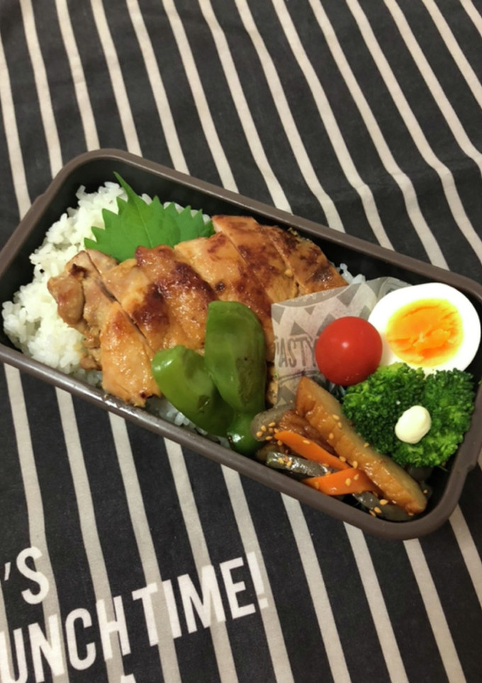 男子高校生弁当9/13とり味噌漬け焼き-レシピのメイン写真