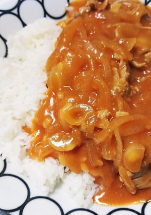 ケチャップハヤシライス♪-レシピのメイン写真