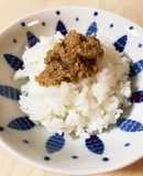 茎みょうがと生姜の味噌 ごはんのお共