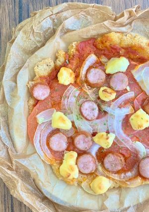 ★オートミールで??ピザ★-レシピのメイン写真