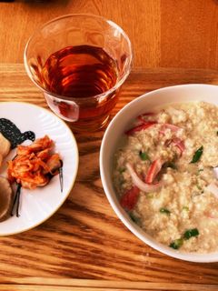 オートミール 雑炊 簡単満足 ダイエット-レシピのメイン写真