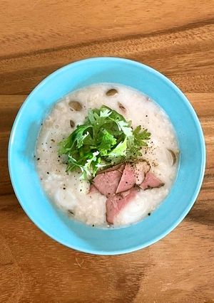 発酵ライスミルクで作るオートミール粥-レシピのメイン写真