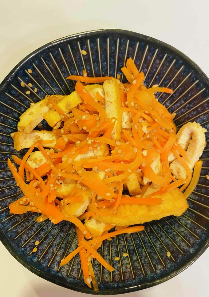 厚揚げとにんじんのきんぴら風-レシピのメイン写真