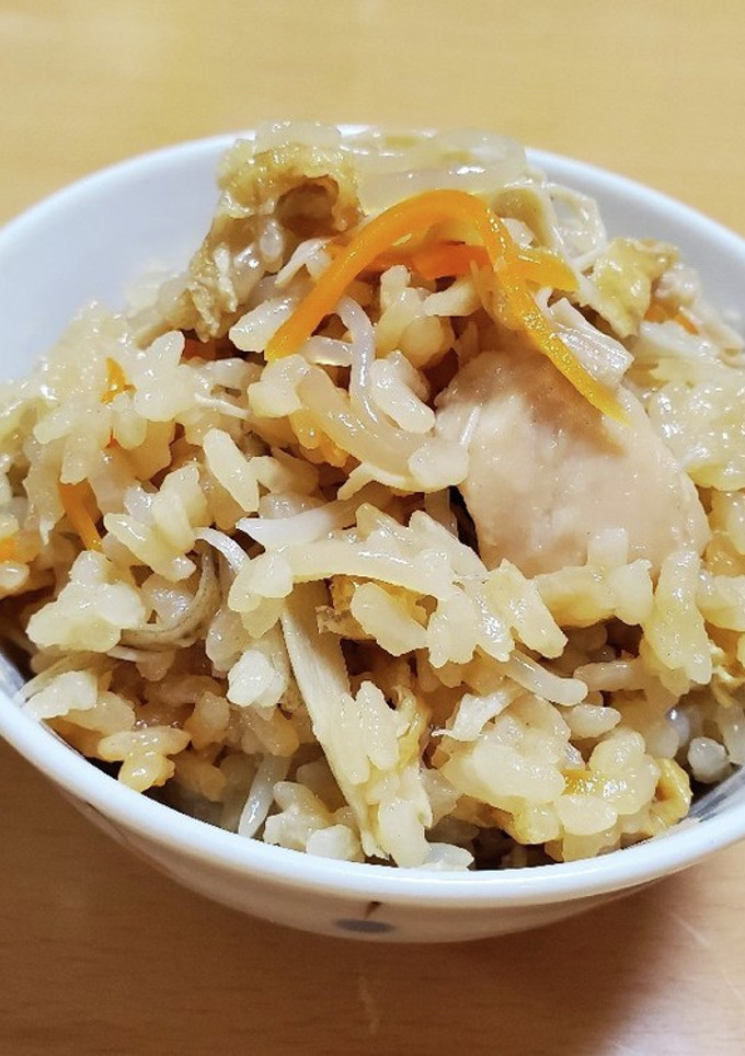 鶏肉と野菜の炊き込みご飯-レシピのメイン写真