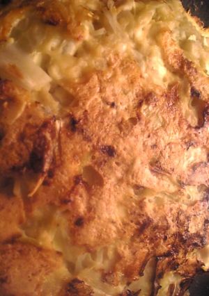 低カロリー：豚挽肉豆腐糸蒟蒻のお好み焼き-レシピのメイン写真