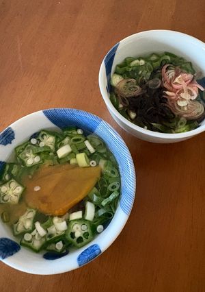 おくらの冷たいお汁-レシピのメイン写真