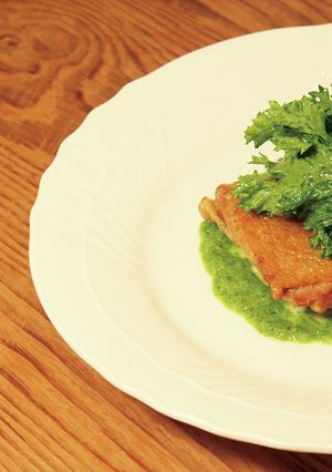 チキン&しまなみリーフのソテー-レシピのメイン写真