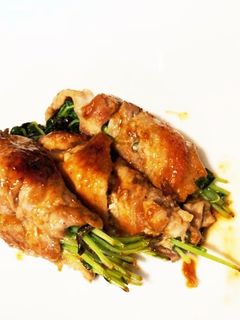 節約豆苗肉巻き-レシピのメイン写真