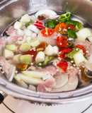 洋風ぶっ込み豚汁からカレー♡変身料理