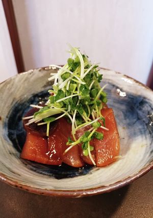 #ヅケ鮪 #おつまみ #丼 #一石二鳥!-レシピのメイン写真