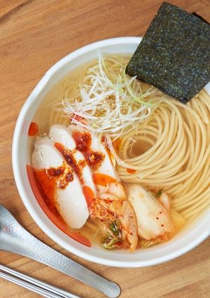 サラダチキンとキムチ中華ヌードル-レシピのメイン写真