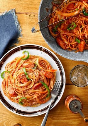 フライパンひとつでナポリタン-レシピのメイン写真