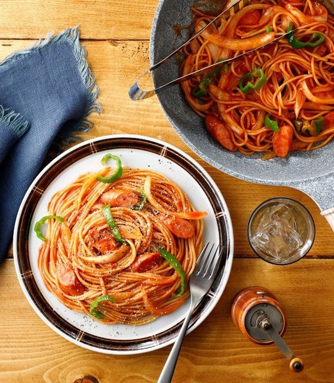 フライパンひとつでナポリタン by ZENB 【クックパッド】 簡単おいしい