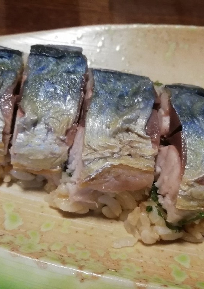 簡単 焼き鯖寿司-レシピのメイン写真
