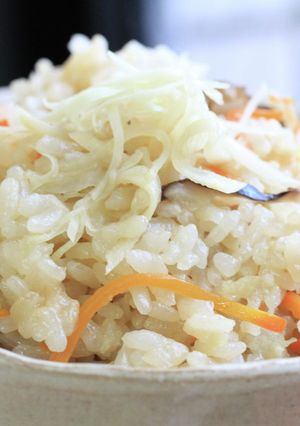 しょうがの炊き込みごはん-レシピのメイン写真