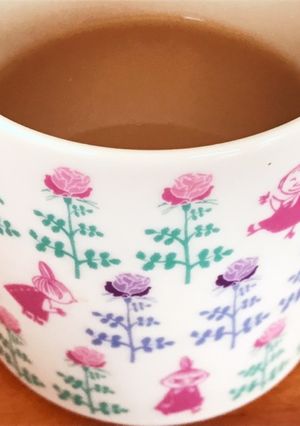 おうちカフェ♡黒糖ほうじ茶ラテ-レシピのメイン写真